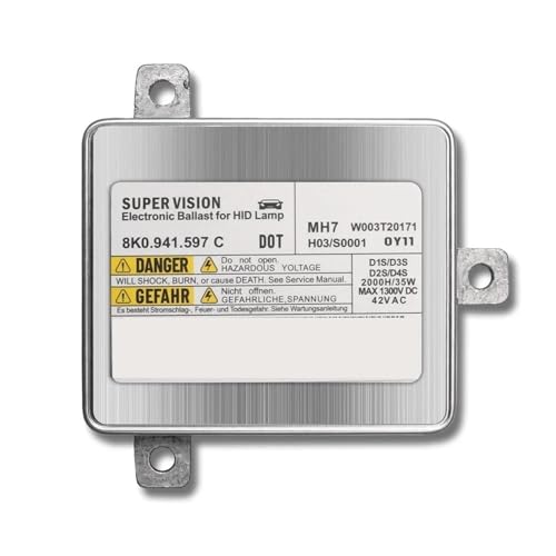 Bloc de commande 8K0.941.597 C phare au xénon haute performance 12V 35W