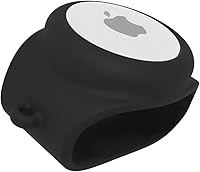 Vista 3 de Banda de silicona para AirTag y adhesivo para azulejos (rosa)