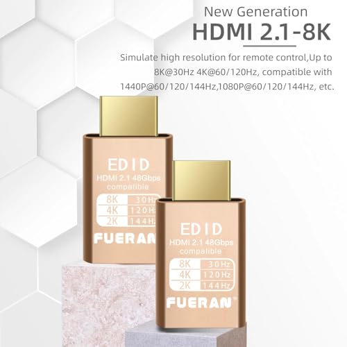 8K 30Hz HDMI Dummy Plug 4K EDID Emulator Virtual Monitor miniatura 2