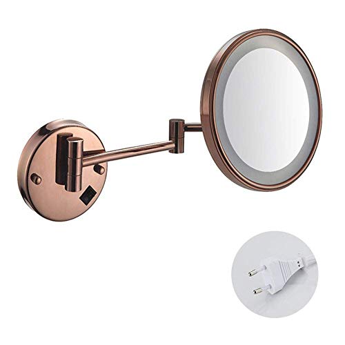 Miroir de rasage mural extensible 3X pour une routine beauté fluide et confortable - 2