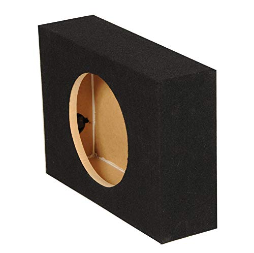 Q Power Shallow10 Single 10" Single Sealed Shallow Box #TOP1