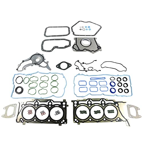 Image of HS26541PT Head Gasket Set Replacement for 2011-2016 Chrysler Jeep Grand Cherokee Dodge Ram Charger Challenger 3.6L V6 Pentastar Engine ES72467 CS26541