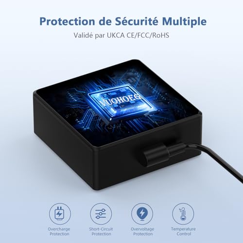 Chargeur USB C 100W pour ASUS ROG Strix et Zephyrus, résoud vos pannes de batterie gaming - 5