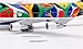 Replica Aircraft Models 1/200 Large Scale Model Collectible Airplane for South African Airways Boeing B747-300 ZS-SAJ Alloy Aircraft Miniature Airplane Model(Flap)