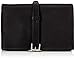 Produktbild Piel Leather Dreifach gefaltete Schnalle Toilettenartikel-Set, schwarz, Einheitsgröße, Toilettenartikel-Set, dreifach faltbar, mit Schnalle