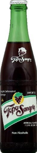 Topo Chico Sangria Carbonated Soft Drink, 12 Ounce (Pack of 24), 12 Fl Oz (Pack of 24)