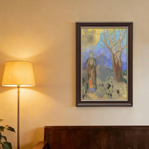 Odilon Redon The Buddha Impression Toile Haute Définition Cadre Suspendu - 4