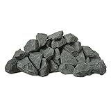 bayisam Sauna Rocks, Natural Stone for Sauna Heaters, Gray Rough-Cut Stones (19,...