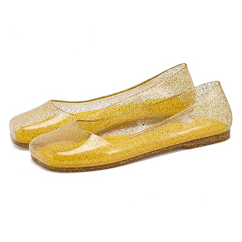 Image of Dear Time Women Flat Heel Summer Beach Jelly Shoes
