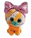 Little Bow Pets Butterscotch - Peluche a sorpresa con pioupiou e meraviglie, 18 cm