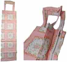 フラワーバッグ 生け花用花袋 華道用花袋 バッグ （花袋） かばん 花柄 訳あり】花袋 ♪フラワーバッグ バケツ・巾着バッグ付き♪いけばな