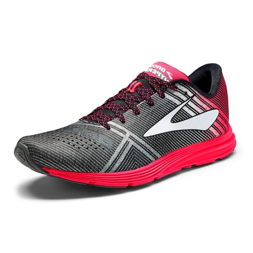 Brooks Women’s Hyperion Neutral Running Shoe - Black/Diva Pink/Diamond Yarn - 10 Medium