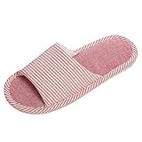 【Material & Anti-Rutsch】 Hergestellt Aus PVC-Sohle, Hautfreundlich, Weich Und Bequem; Die Sohle Macht Keine Geräusche Und Hat Eine Große Auswahl An Rutschfester Textur, Sie Erhöht Die Reibung Zwischen Hausschuhen Und Boden Und Verbessert Unsere .