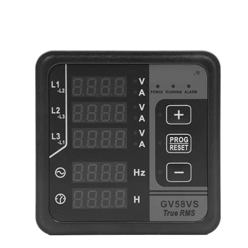 Compteur courant triphasé GV58VS évite les pannes de tension du générateur