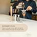 A Bar Above 14-Piece Stainless Steel Bartender Kit, Premium Professional Barware Set for Home Bars and Mixologists, Includes Cocktail Shaker, Jigger, Spoon, Strainers, Muddler, Picks, and More