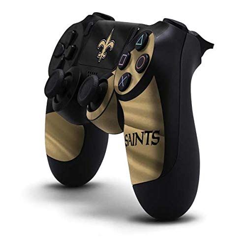Vista 2 de Skinit Decal Gaming Skin Compatible with PS4 Controller - Officially Licensed NFL New Orleans Saints Design
