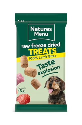 Natures Menu Golosinas crudas liofilizadas - Cordero - 20 x 15 g