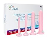Size 1,2,3,4 Neodymium Magnetic Vaginal Set of Four - Made in USA BPA Free Set with Magnets. Medical Grade Plastic. 5001SM-3