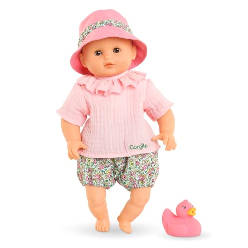 Muñeca Corolle Premier Poupon Coralie con accesorios miniatura 4