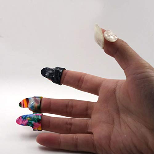 Gants Quotidiens 4PCS sélection de Guitare 1 Professionnel en Plastique Pouce et 3 Doigts Ongles Guitare Accessoires… - Les Beatles, Paul McCartney, John Lennon, RIngo Starr, George Harrison Gants Quotidiens 4PCS sélection de Guitare 1 Professionnel en Plastique Pouce et 3 Doigts Ongles Guitare Accessoires… – Image 3