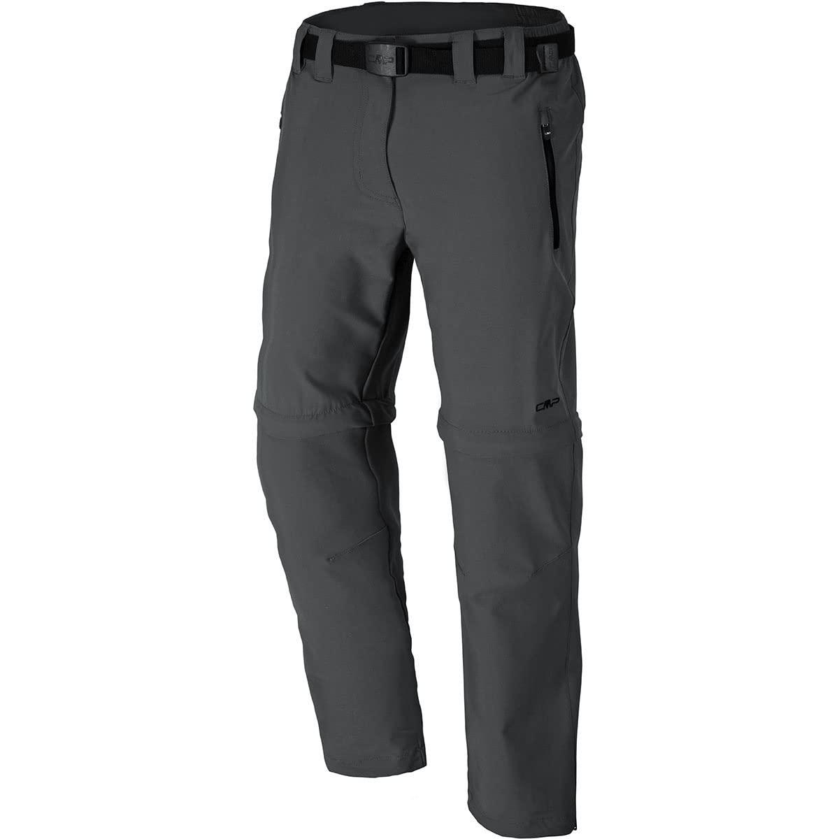 CMP - Woman Zip Off Pant, Anthracite, M