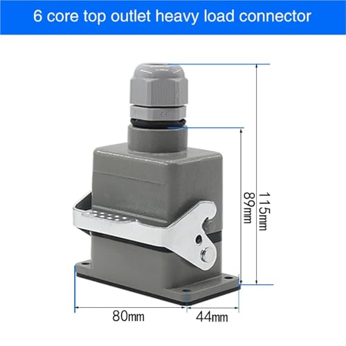 Connecteur d'aviation HDC-HE4 pour optimiser le câblage de vos armoires - 2