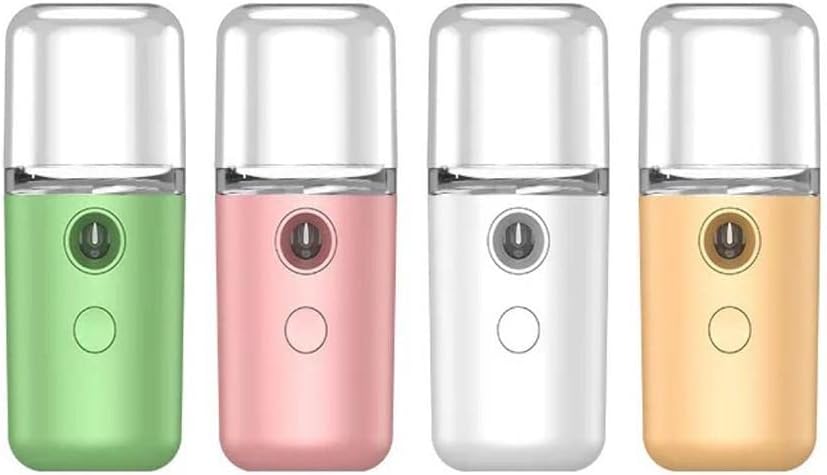 Mllkcao 1 PC 30ml Mini Portable Face Sprayer, Nano Spray Mist Facial Steamer Humidifier Hydrating Water Machine white one size hot sales today 0 : Beauty & Personal Care