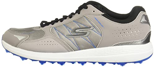 Skechers Mens Skechers Go Golf Men S Max Golf Shoe, Gray/Blue Lynx, 10.5 Us #TOP7