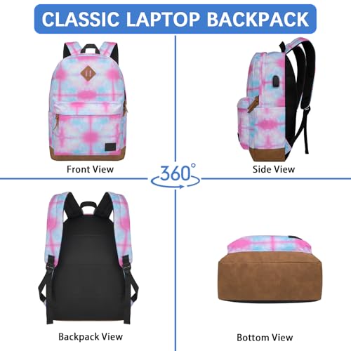 Image of Goloni Backpack for Men Women,Travel Laptop Backpack, Water Resistant 17.3 Inch USB Charging Backpack, Large Capacity Work Commute Bag
