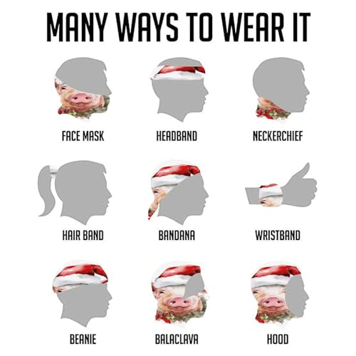 Neck Gaiter Bloqueador de Viento y Máscara Facial Transpirable Cubierta de Rostro con Diseño Sonriente Bandana para Mujer y Hombre para Senderismo y Pesca miniatura 5