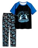 Boys Pajamas Little Big Boys Pajamas Short Sleeves and Pants 2 Pieces Gamer Summer Pjs Set Kid Sleepwear Size 8