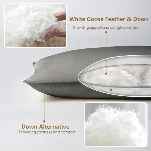 Consejos para Comprar Almohadas de pluma de ganso los 10 mejores. 18 Imagen adicional