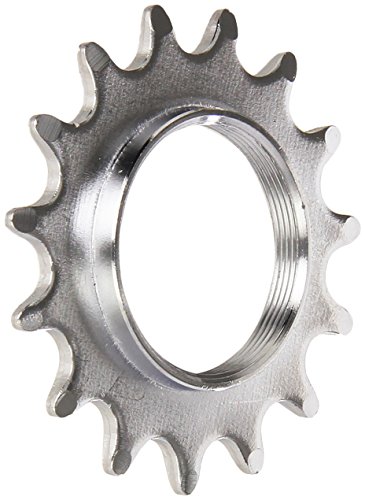 State Bicycle Co. Fixed Gear Cog. Bicycle Parts. Fixie Bike Cog, Individual Fixed Gear Cog. Silver, 15T/Tooth
