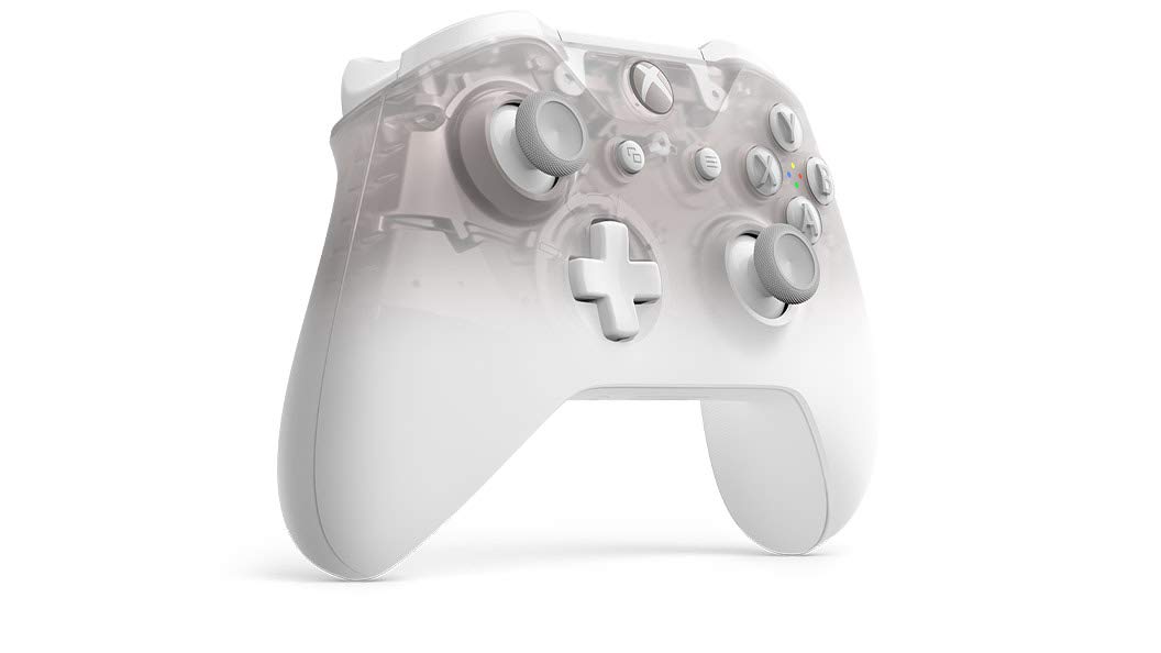 Microsoft - Mando Inalámbrico Phantom White - Edición Especial (Xbox One), blanco
