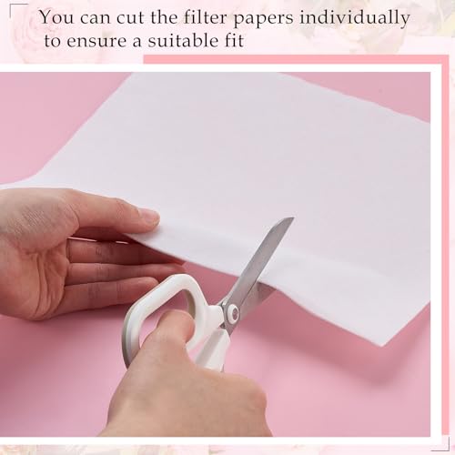 Filtros de papel para colector polvo uñas 400 piezas miniatura 5