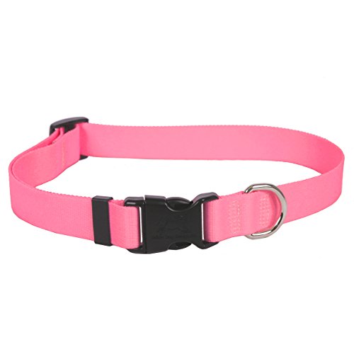 Image of Yellow Dog Design Standard Easy-Snap Collar, Solid Light Pink, Teacup 4 inch - 9 inch