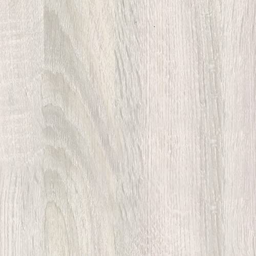 Dimex Film Autocollant laminé CHÊNE Blanc pour Meubles en Bois, Cuisine, Porte, Table, Mur - PVC Adhésif Film - Largeur du Rouleau: 90 cm