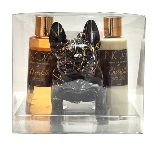 Set de baño Bulldog Negro para spa en casa con gel y loción 4