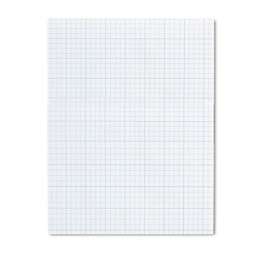 TOPS Cross Section Pad, 1 Pad, 4 Squares/Inch, Quadrille