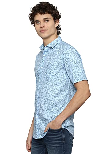 Image of Allen Solly Men's Printed Straight Shirt