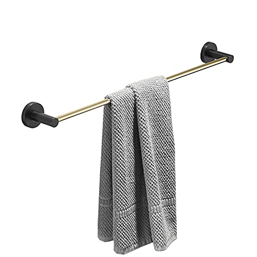 Porte-serviettes finition chromée polie au design rond chic