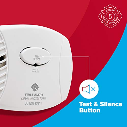 First Alert CO400 Carbon Monoxide Detector, Battery Operated
