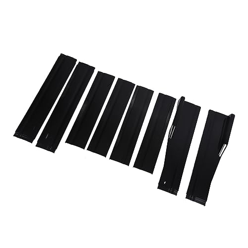 Faldón lateral de 78,7 pulgadas en ABS negro brillante con extensión universal 3