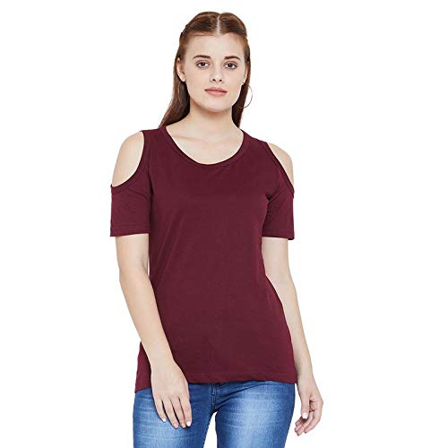 Image of The Dry State Women's Slim Fit Shirt (G1052 Brown Medium)