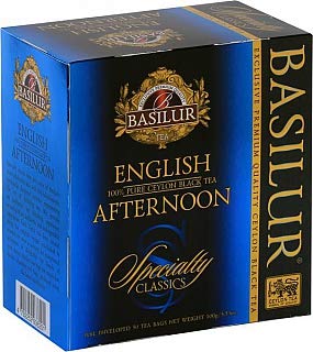 BASILUR Specialty English Afternoon schwarzer Tee 50x2g Cover