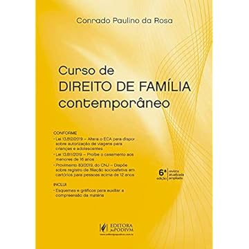 Capa do livro Curso de Direito de Família Contemporâneo