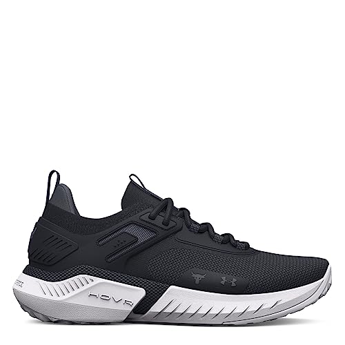 Under Armour Women's Project Rock 5 (Black/White, us_Footwear_Size_System, Adult, Women, Numeric, Medium, Numeric_7)