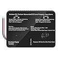 RV Carbon Monoxide & Propane Gas Alarm, Briidea Dual LP/CO Detector with Separate LED Indicator Light, 100dB Loud Alarm, 12 VDC, Black