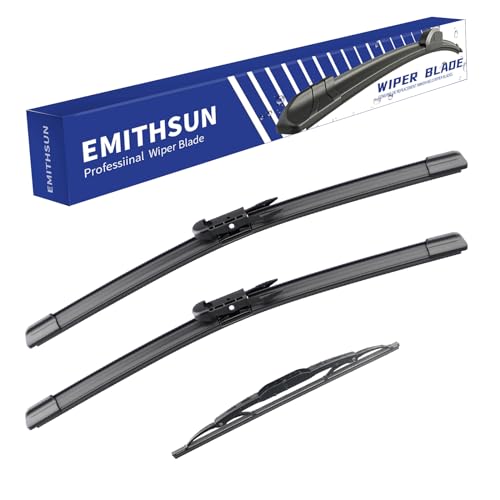 Image of Windshield Wiper Blades Replacement for Chevrolet Traverse 2012-2017,That Meet OEM Quality Front Rear Wipers Blade Set for My Car - 24 inch inch+21 inch inch+13 inch inch(Set of 3), E04--14