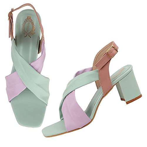 Image of Shoetopia Women's Block Heel Sandals